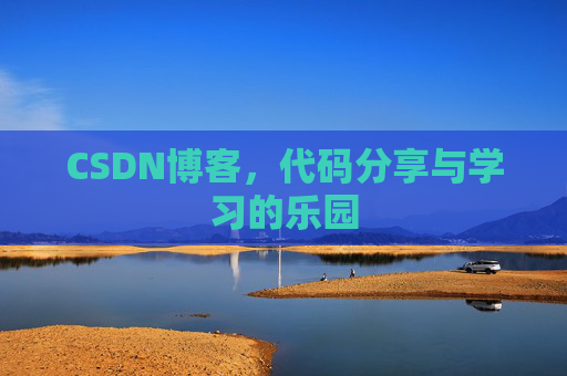 CSDN博客，代码分享与学习的乐园
